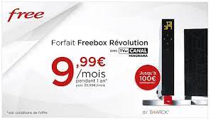 Freebox révolution avec TV by Canal à 9€99 par mois !