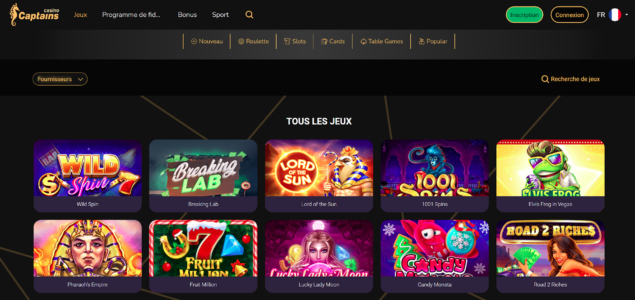 Le point sur CaptainsBet Casino : notre avis 2022 