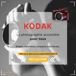 Kodak : -10% sur tout le site